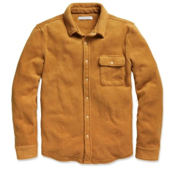 Outerknown Other - Outerknown Hightide Snap Shirt Curry Sz XL